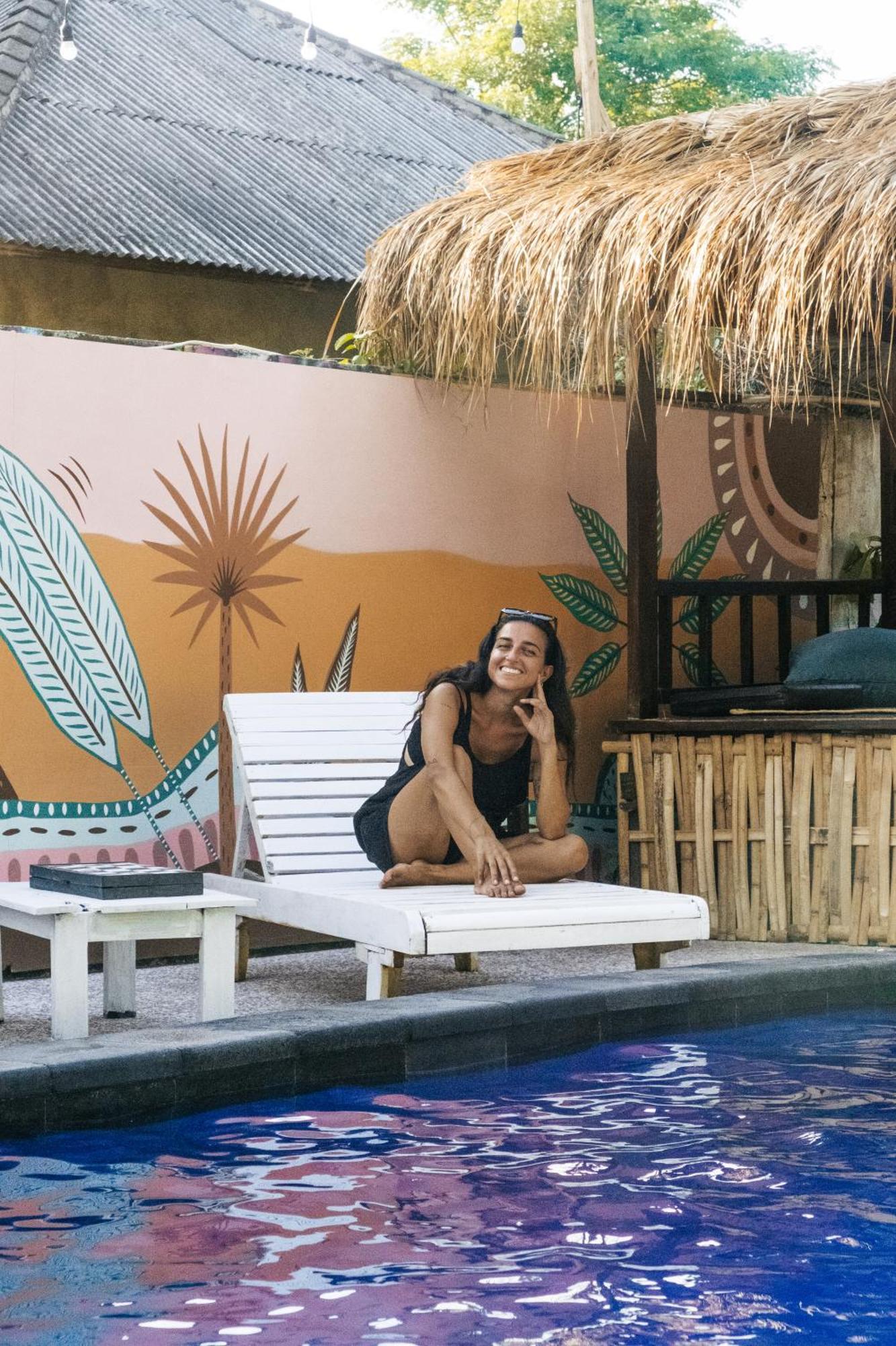 Jungalow Gili Trawangan Bagian luar foto